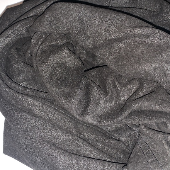 Free Poeple Midnight Vegan Suede Skinny Ankle Pants Size S - Picture 9 of 9